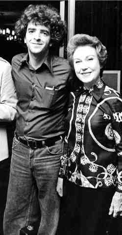 Joel with Fay Wray in 1977