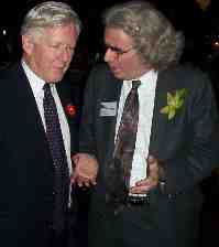 Joel with former Ontario Premier Bob Rae
